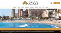 Desktop Screenshot of hotelpyr.es