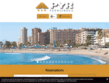 Tablet Screenshot of hotelpyr.es